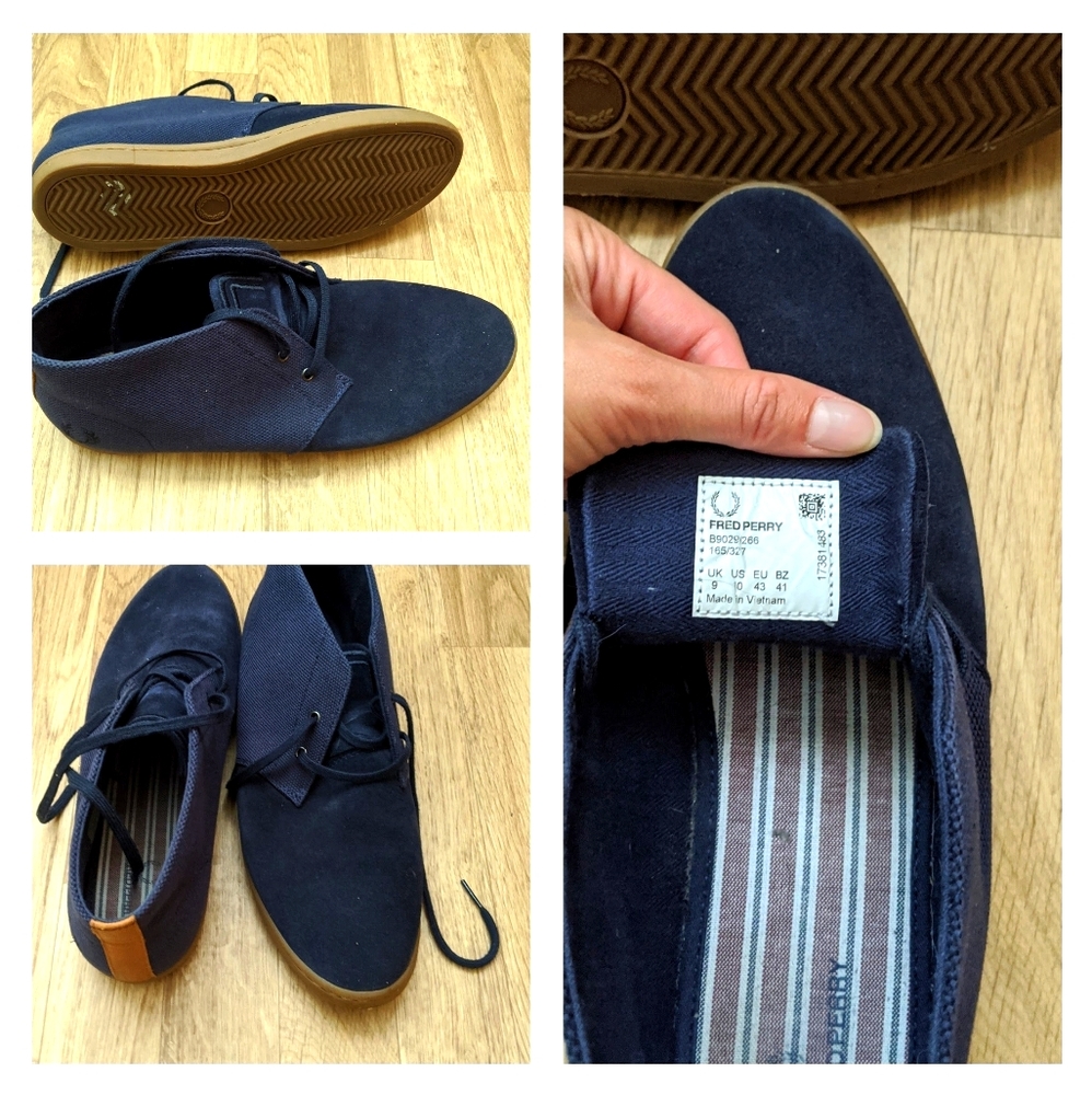 Blue suede shoes